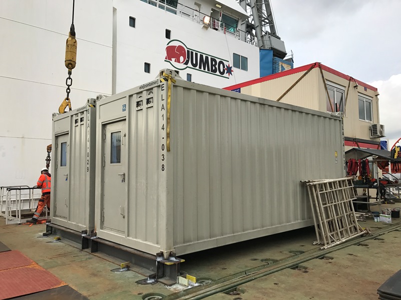 ELA Container Offshore delivers Offshore Living Quarters to Jumbo “Fairplayer”