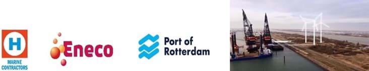 MOU betreffende een walstroom studie getekend tussen Heerema Marine Contractors, Eneco en het Havenbedrijf Rotterdam