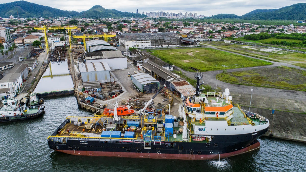 Damen and Wilson Sons complete shallow dive support vessel conversion in Brazil
