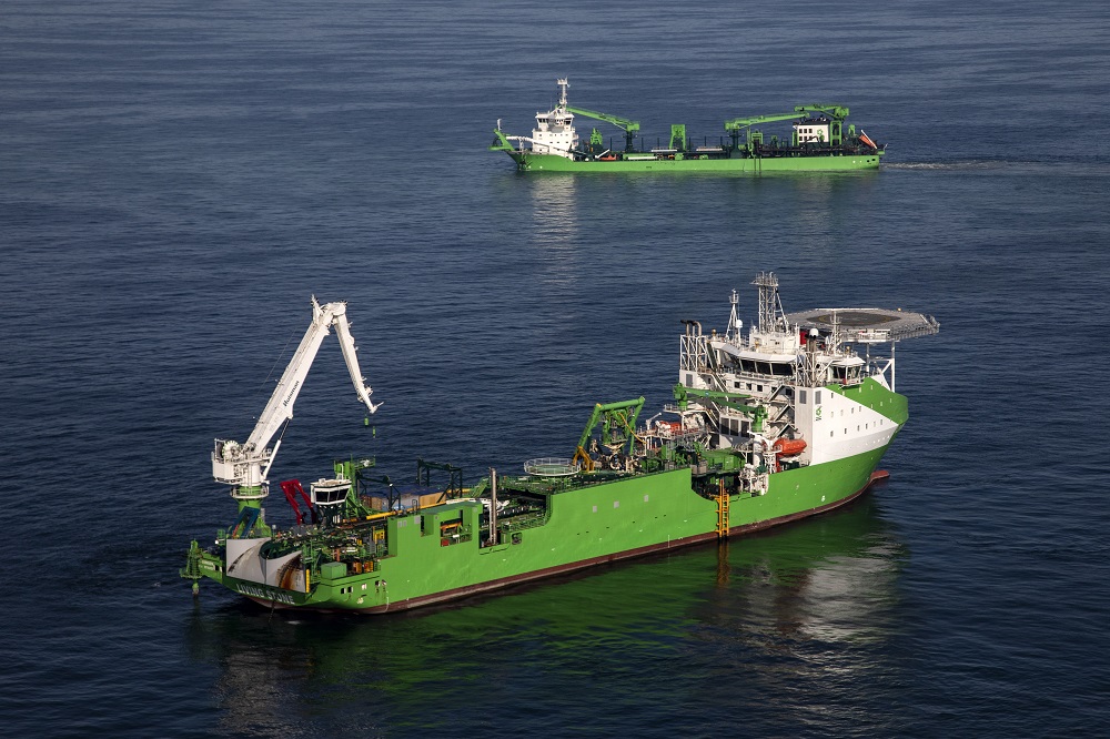 DEME completes Elia’s Modular Offshore Grid subsea export cable installation well ahead of schedule
