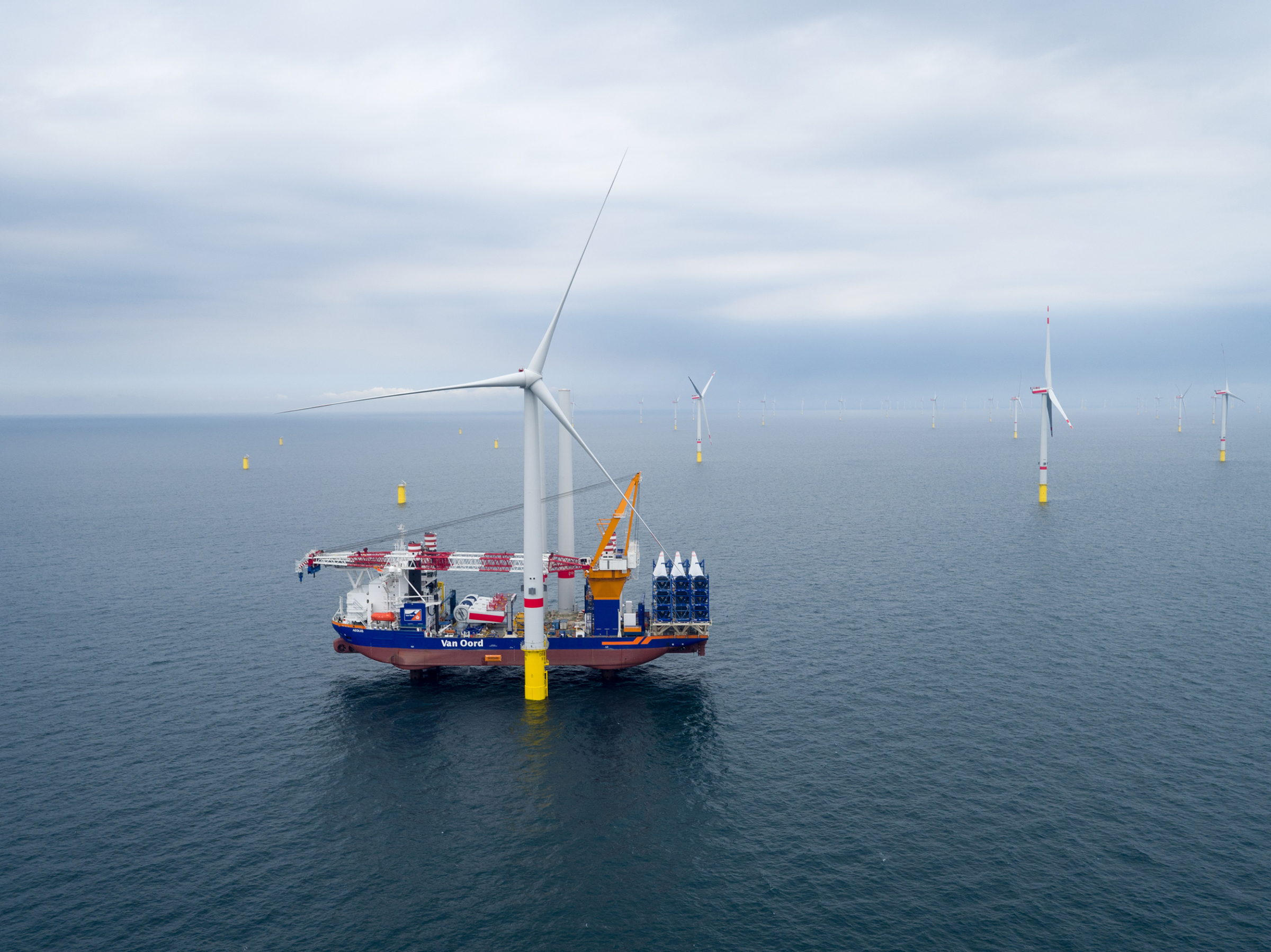 Aeolus completes turbine installation at Deutsche Bucht offshore wind farm