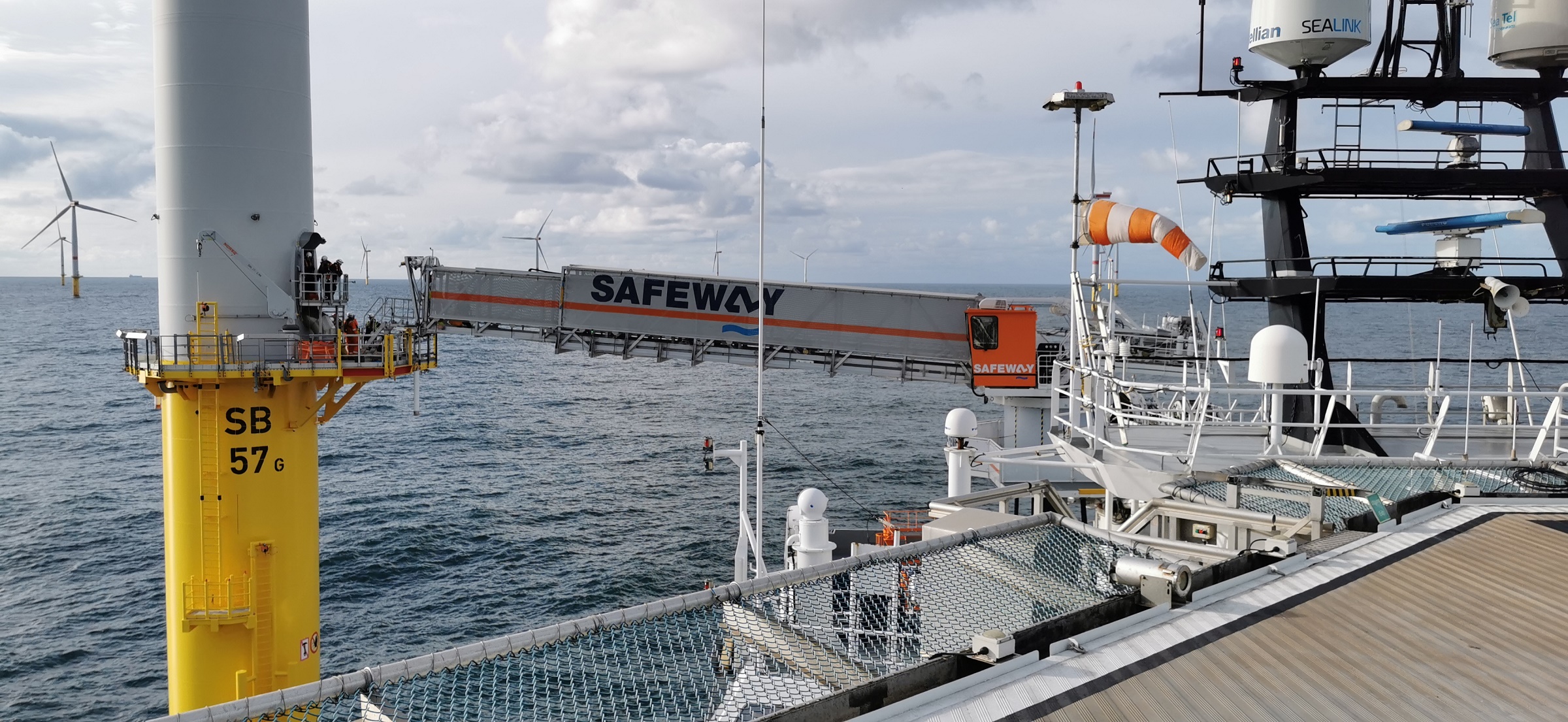 Olympic Shipping and Safeway join forces again for Sandbank wind farm project