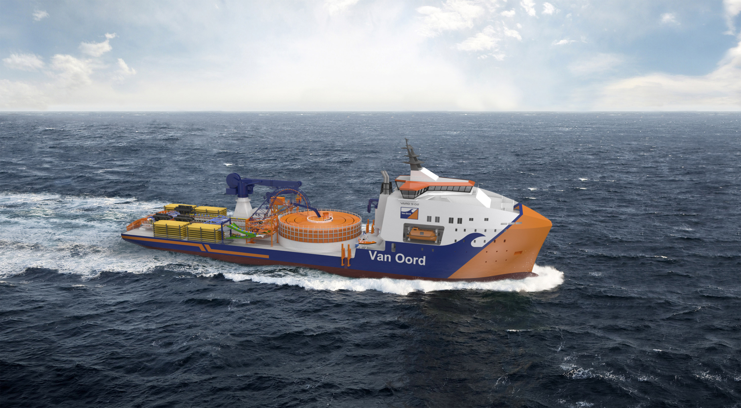 Van Oord orders green cable-laying vessel
