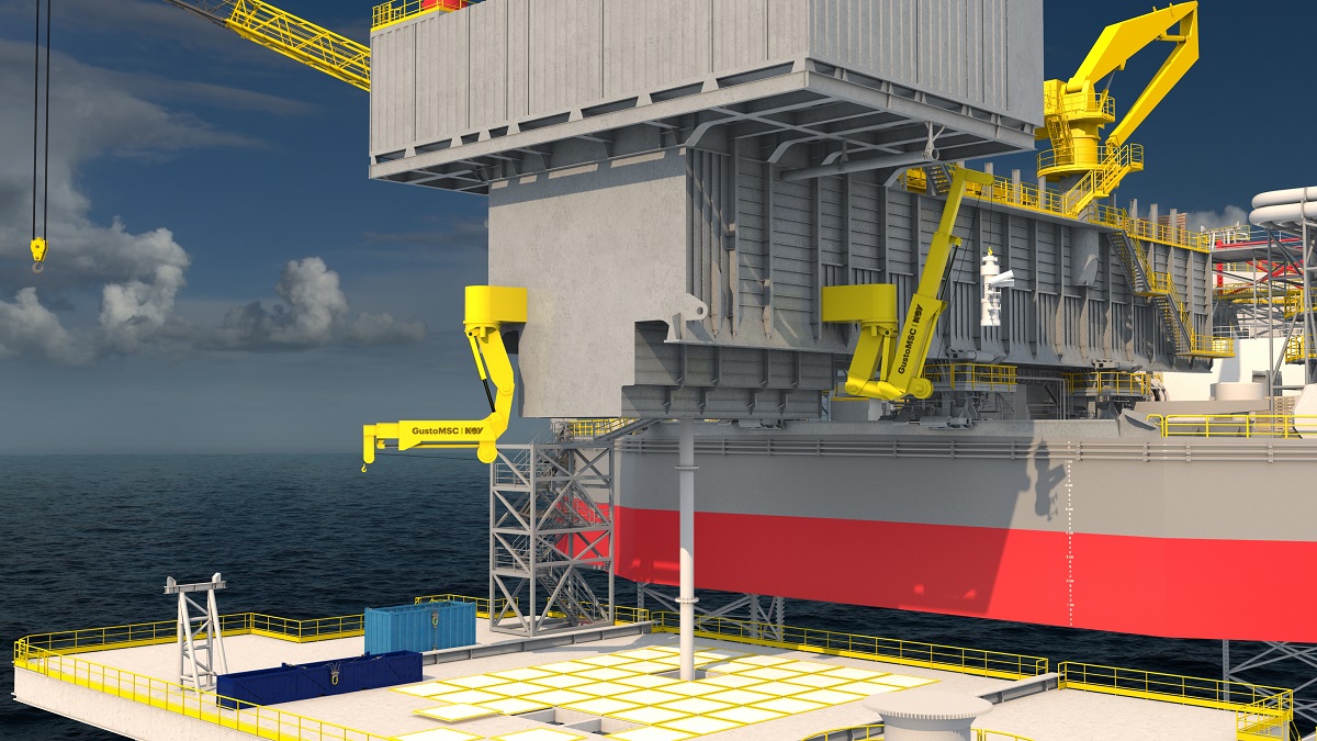GustoMSC: Velesto Drilling orders first cost-effective Chela Twins cranes