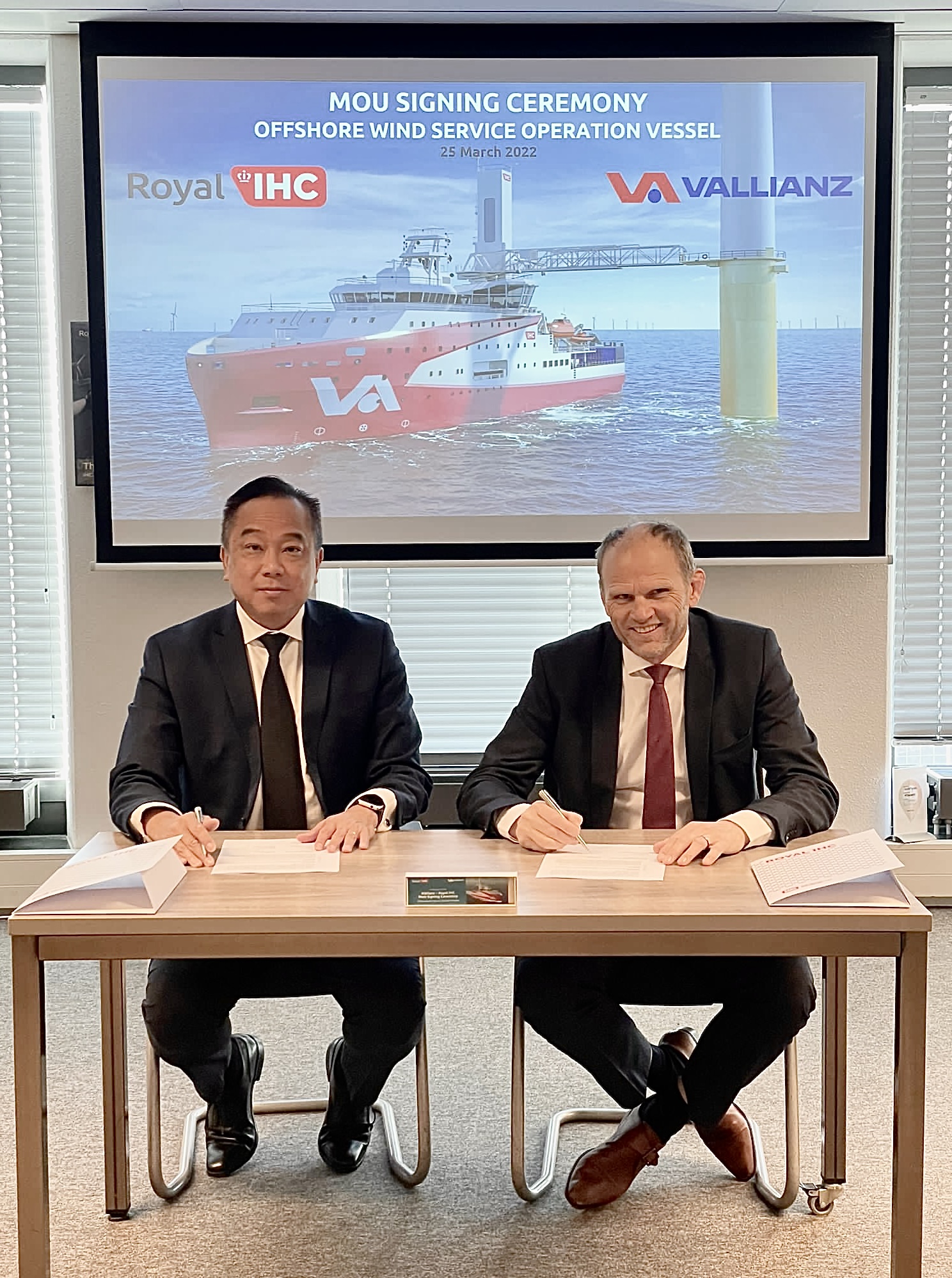 Vallianz and Royal IHC teaming up to develop a first-of-its-kind Service Operation Vessel