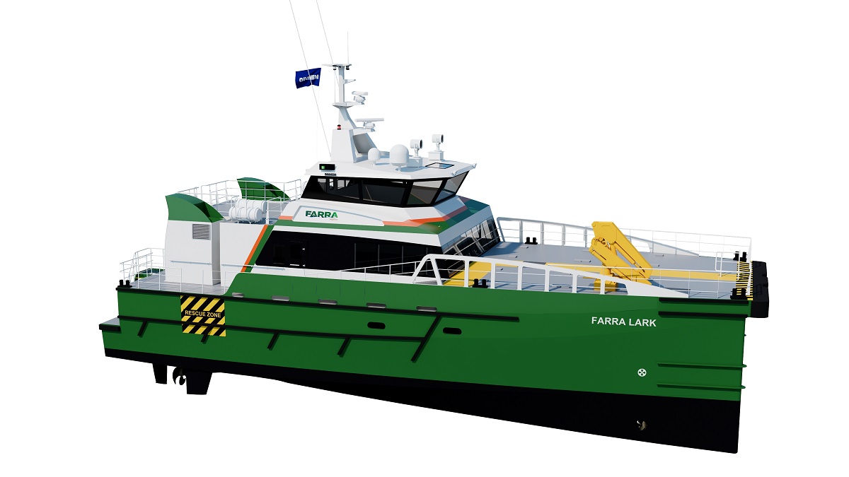 Damen Fast Crew Supplier 2710 for growing Irish fleet