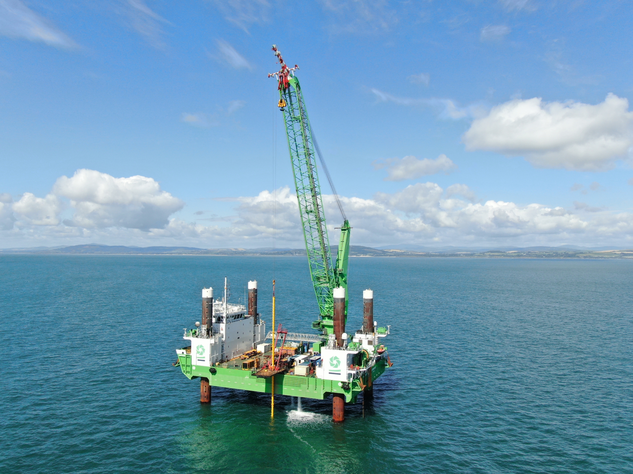 DEME successfully performs a ground investigation campaign for Arklow Bank Wind Park Phase 2