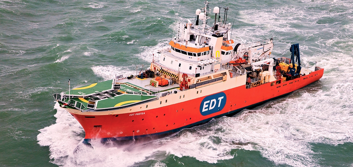N-Sea concludes long-term vessel agreement for the DP-3 multi purpose offshore support vessel EDT Protea