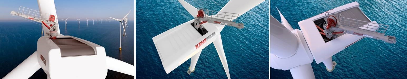 KenzFigee launches lift solution for major component exchanges on offshore wind turbines