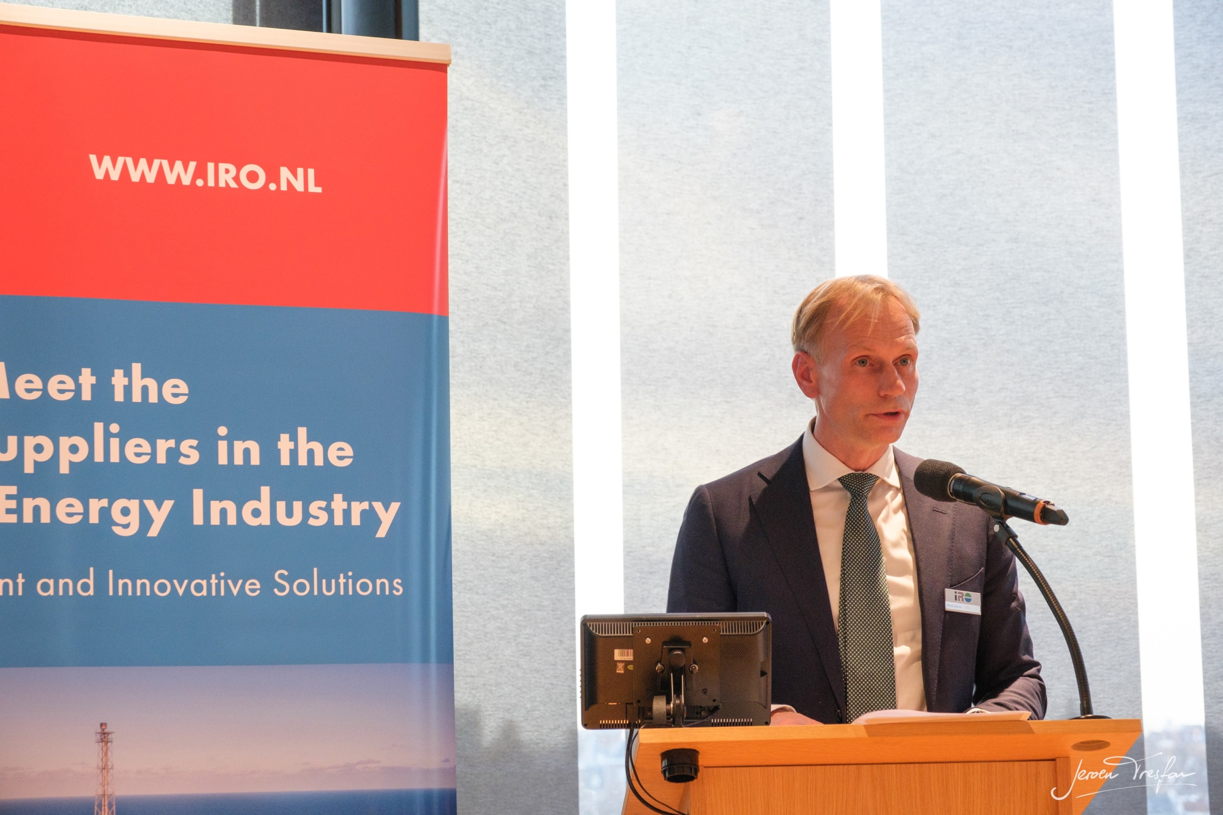 IRO voorzitter Mark Heine: IRO leden zijn in een uitstekende positie om met innovatie en ondernemerschap volop in te spelen op de energietransitie