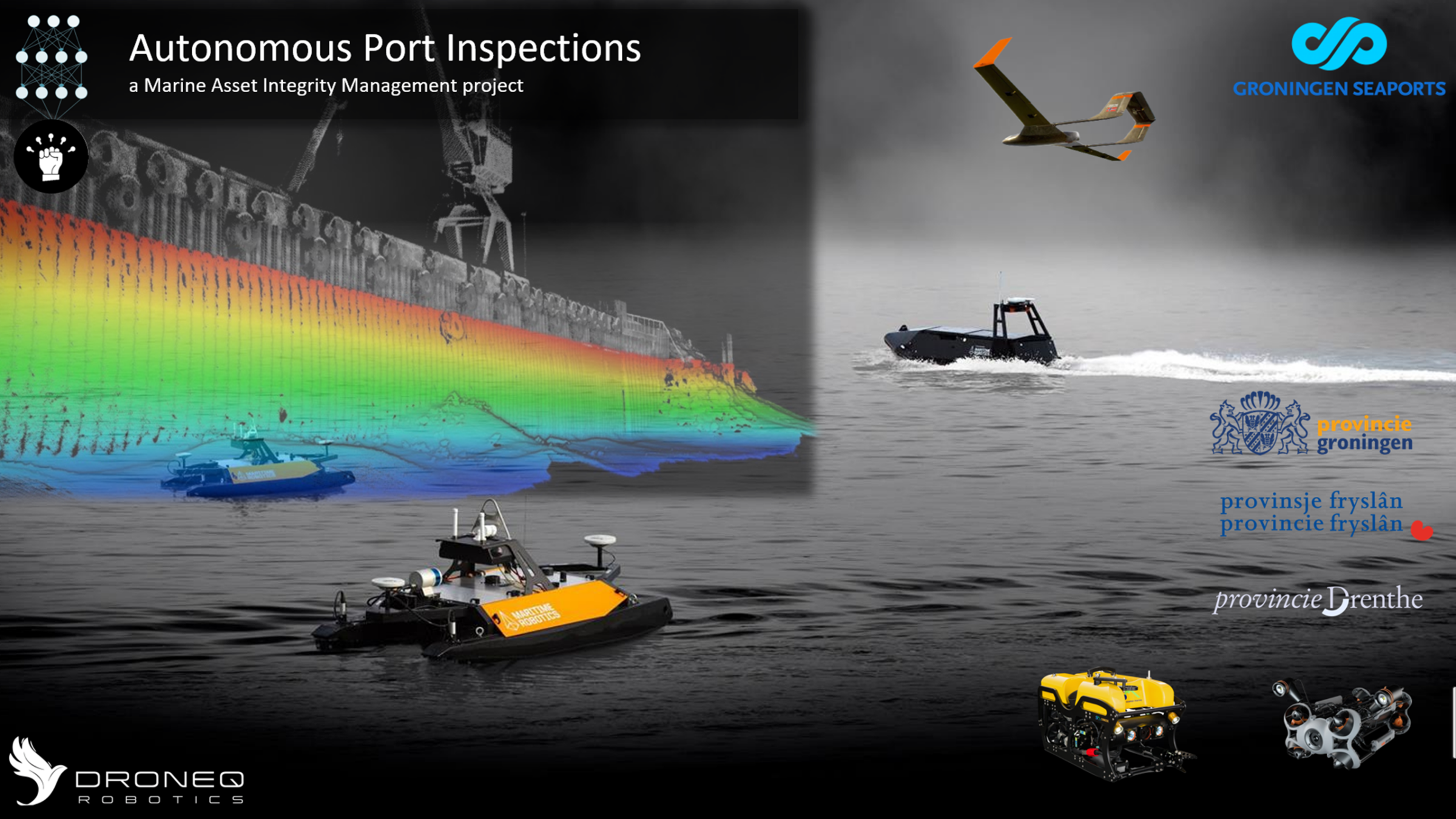 Award tender autonomous port inspection of Groningen Seaports