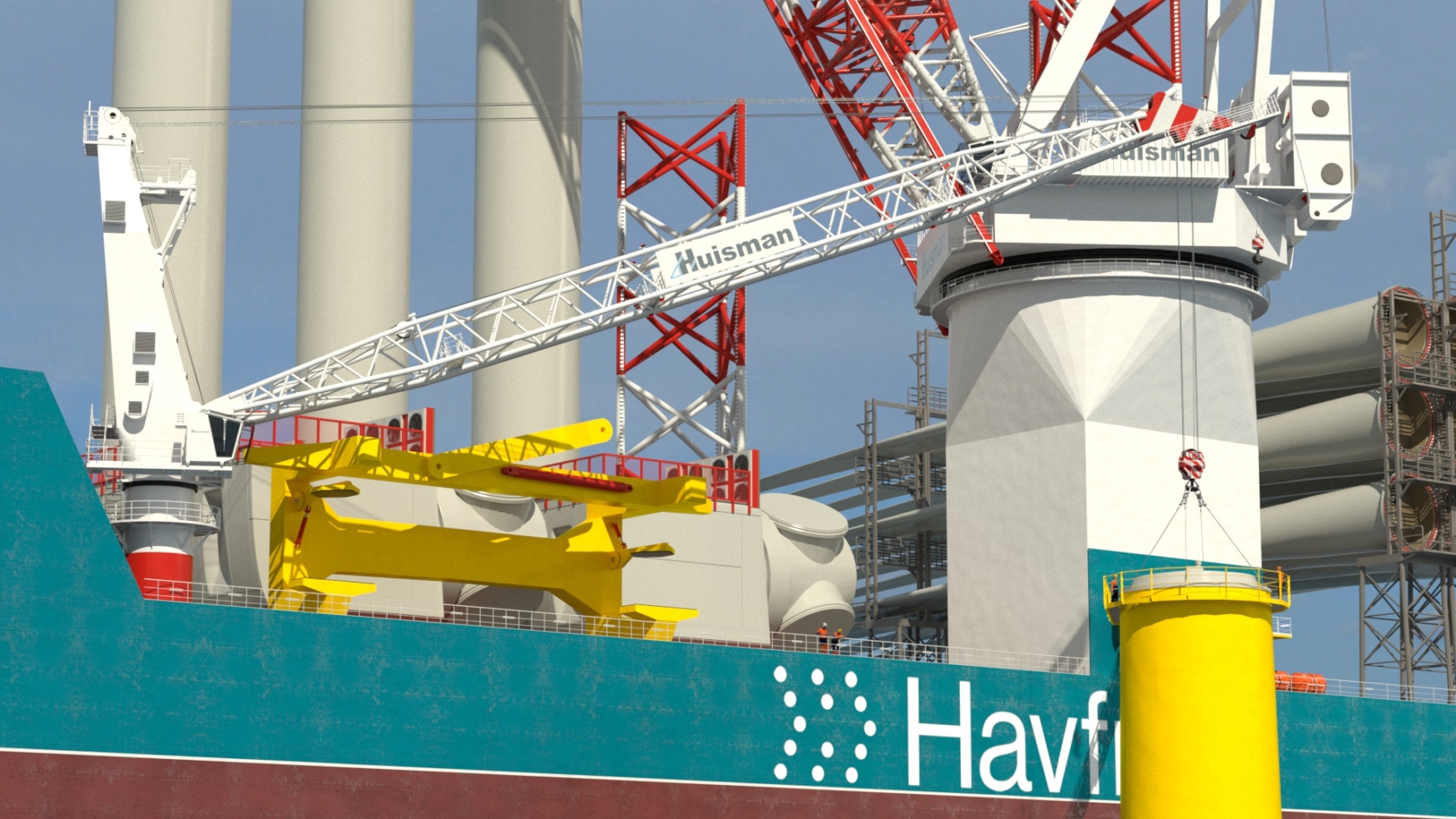 Huisman adds Auxiliary Crane packages to Havfram Wind orders