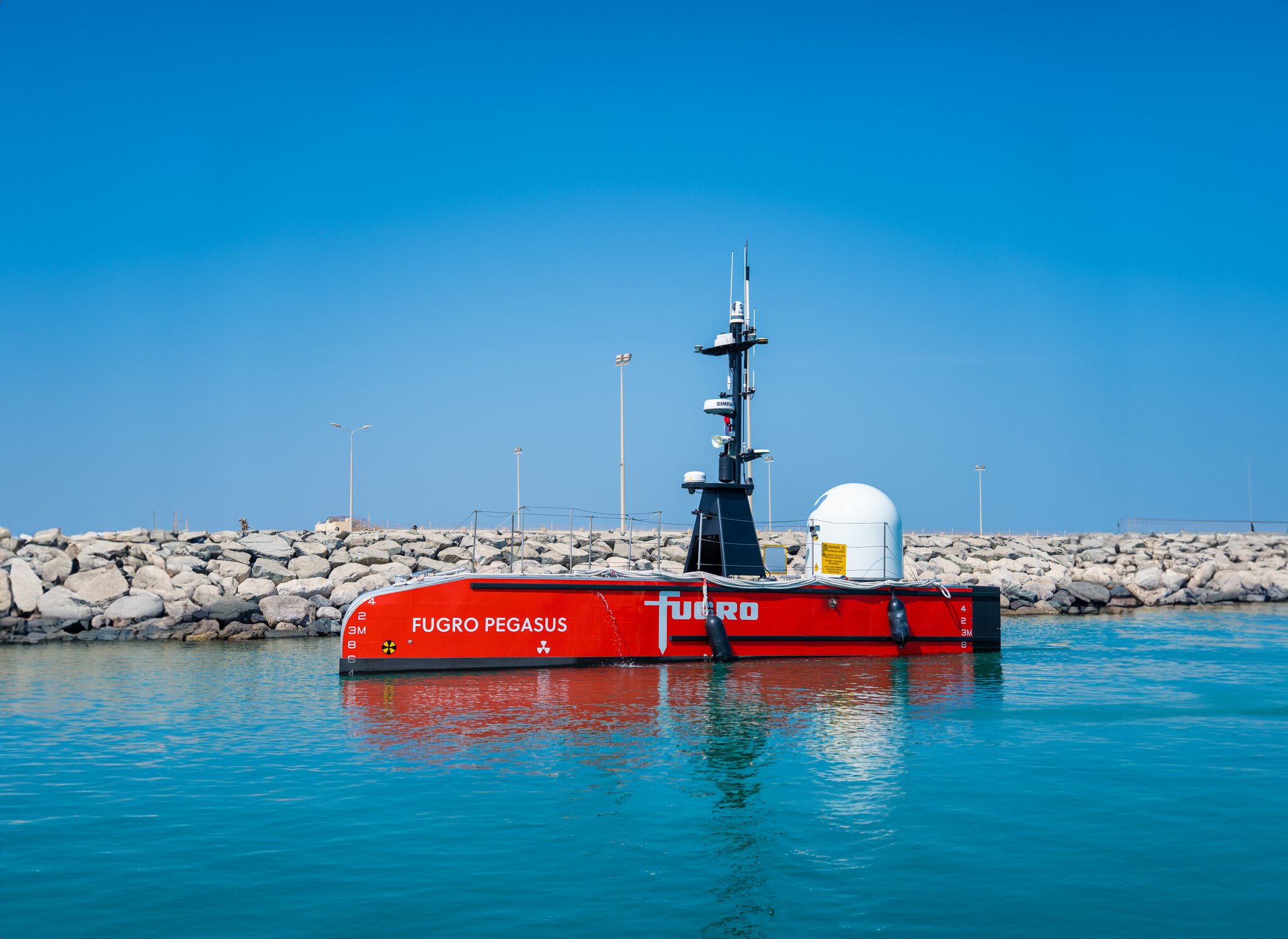 Fugro completes the Middle East’s first remotely operated subsea inspection using a low-carbon emission uncrewed surface vessel (USV)