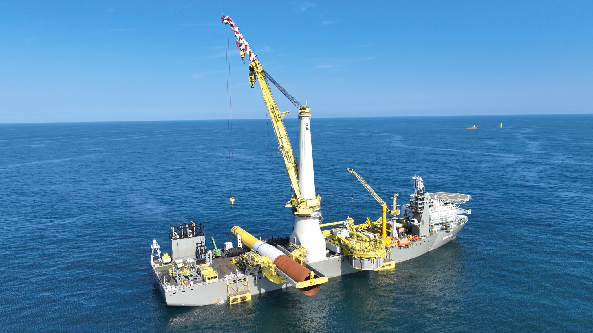 Osbit supplies upending hinge to Boskalis for US offshore wind project