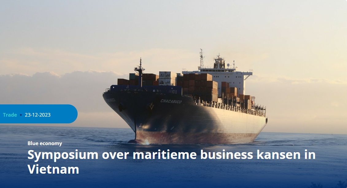 Symposium over maritieme business kansen in Vietnam