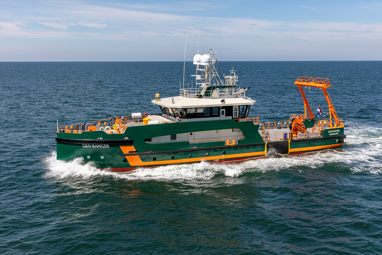 N-Sea strengthens its offshore subsea activities with hybrid survey and ROV support vessel Geo Ranger