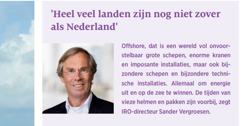 Sander Vergroesen: ‘Heel veel landen zijn nog niet zo ver als Nederland’