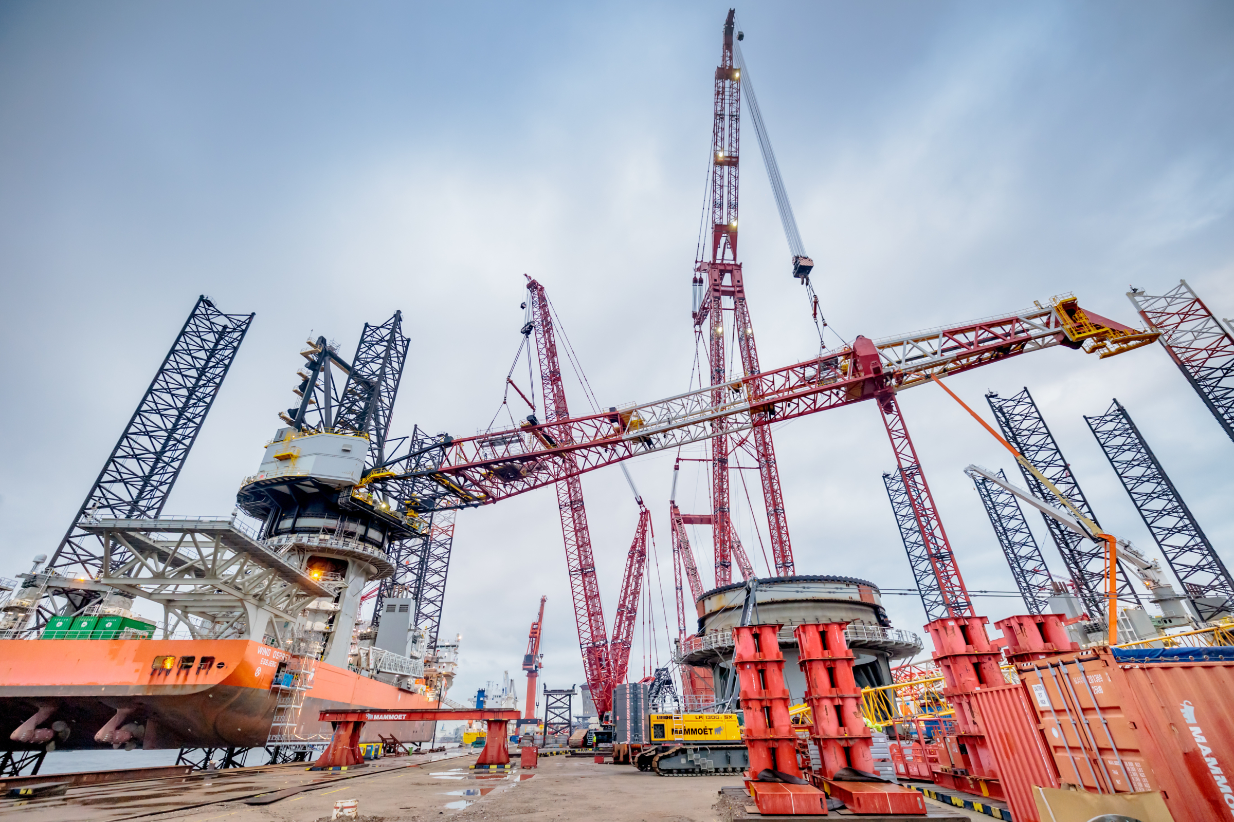 Crane replacements to support next-generation offshore wind turbine installations
