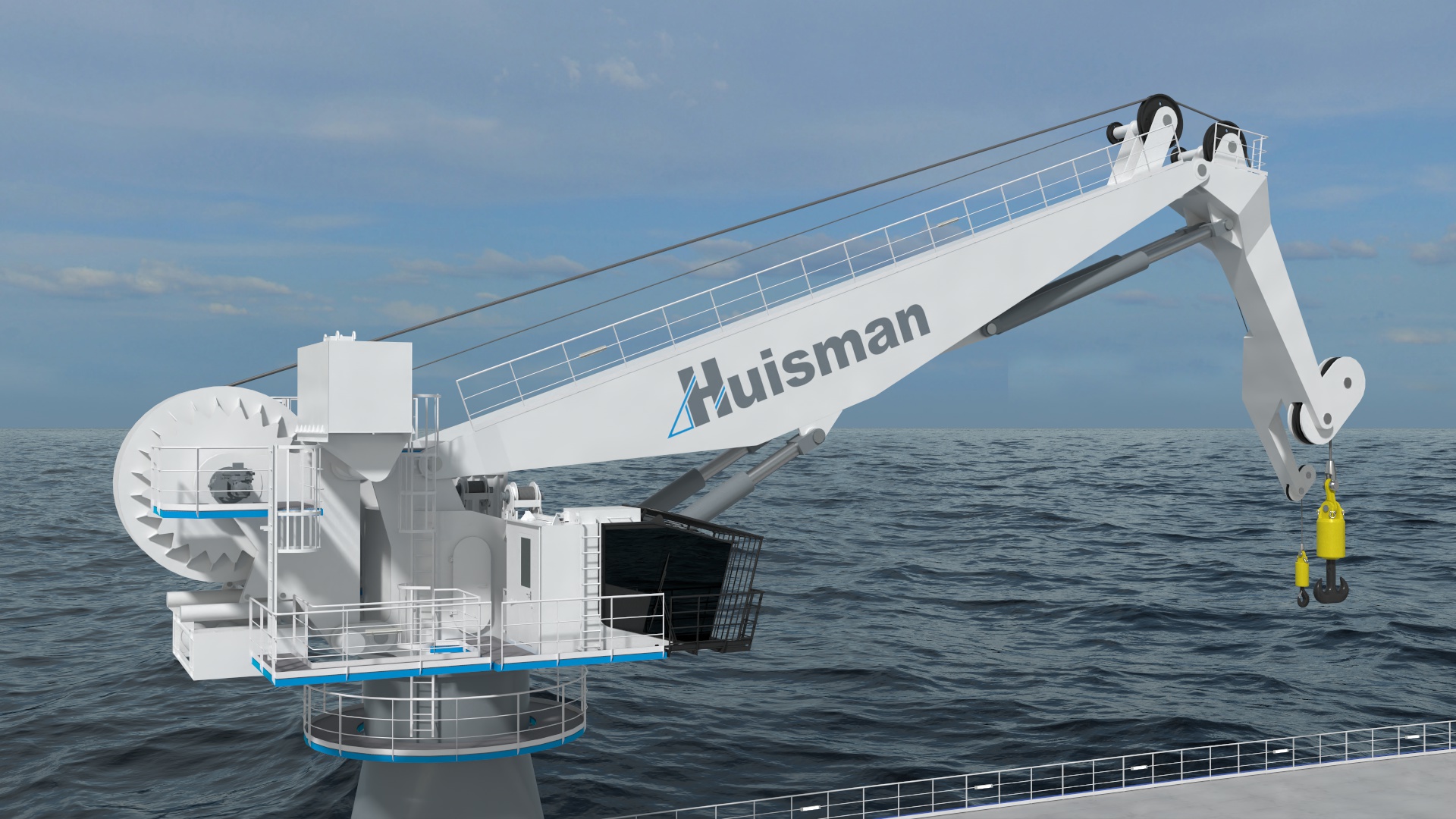 Huisman to deliver deepwater Knuckle Boom Crane for Coastal International Marine Inc.