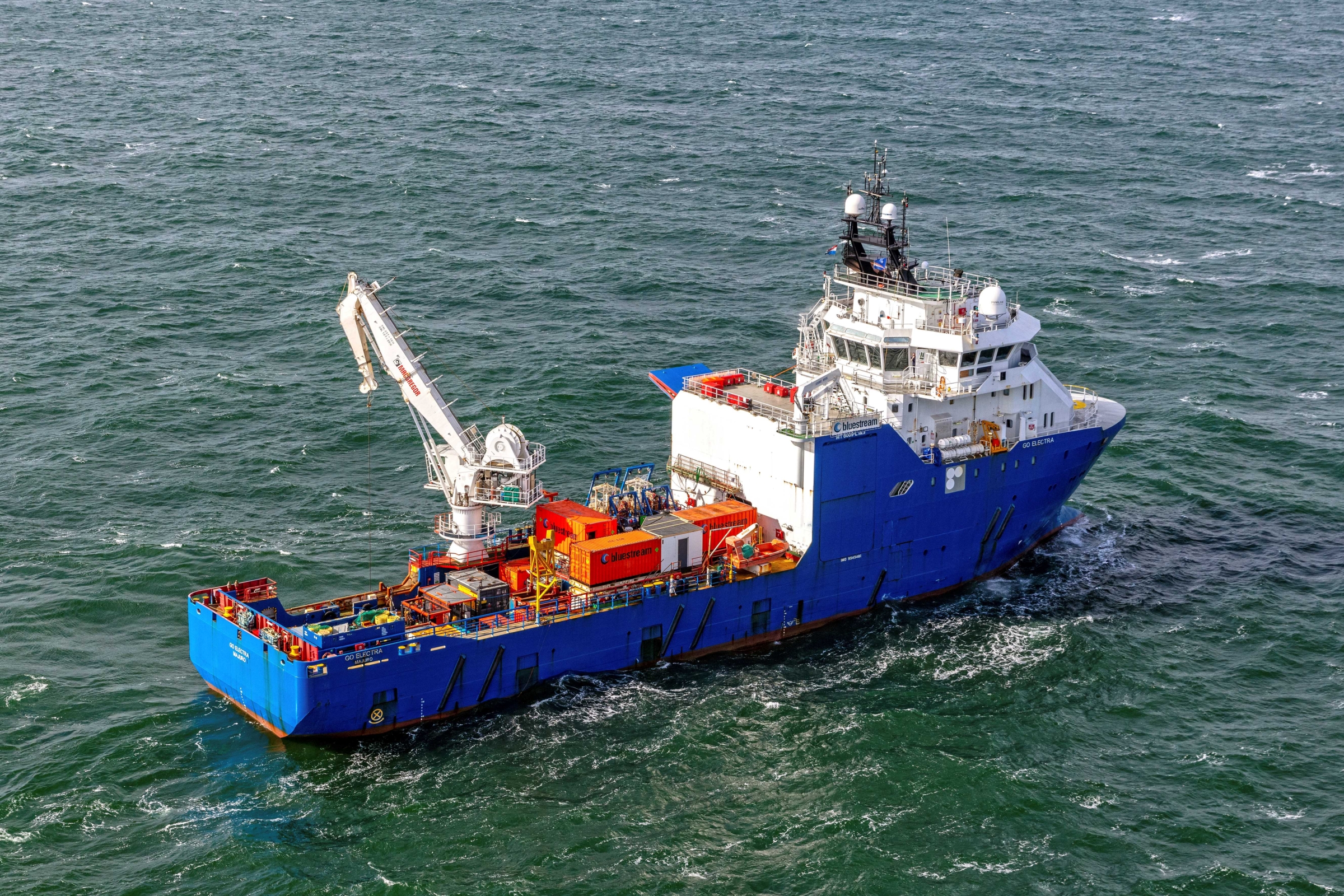 OEG Renewables business Bluestream awarded a large remedial campaign on two offshore wind farms in the German sector of the Southern North Sea
